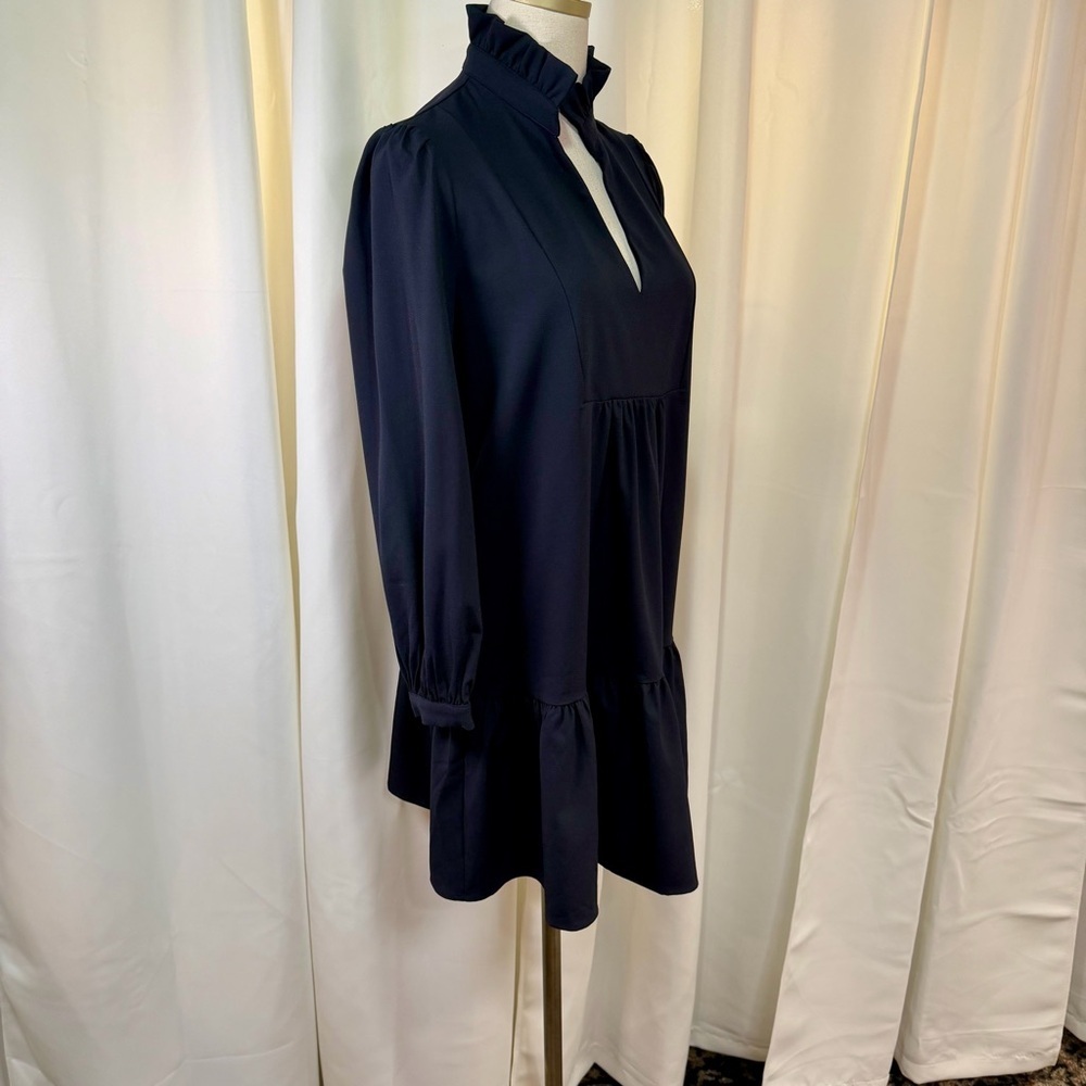 NWT Tuckernuck ‘Navy Crepe Palmerston Dress’ Size XS - Picture 14 of 16
